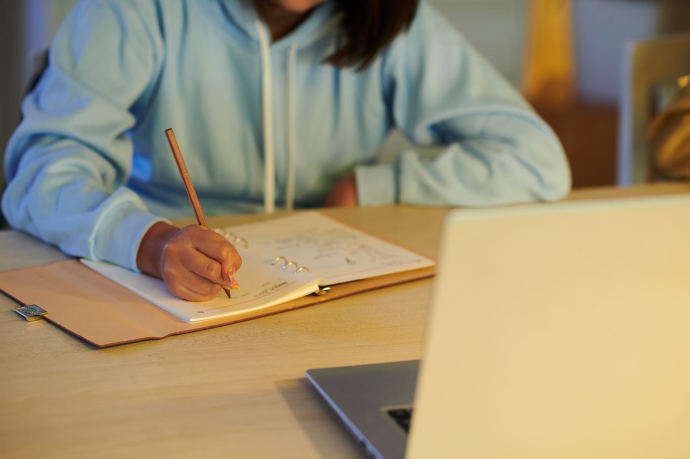 Ensaio de redação de estudante