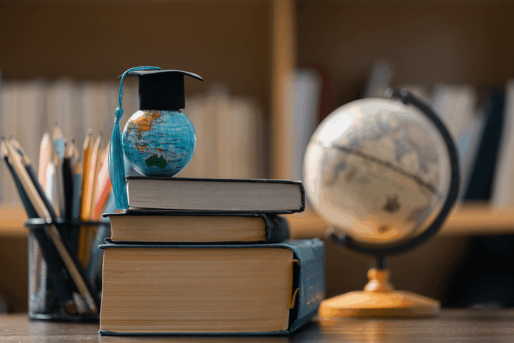 Livros e globo terrestre. o que mais cai em ciencias humanas no enem